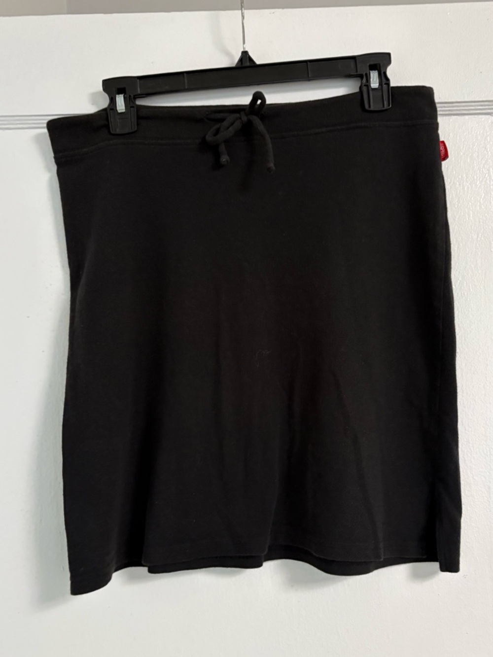 Esprit mini skirt knit black stretch size medium
